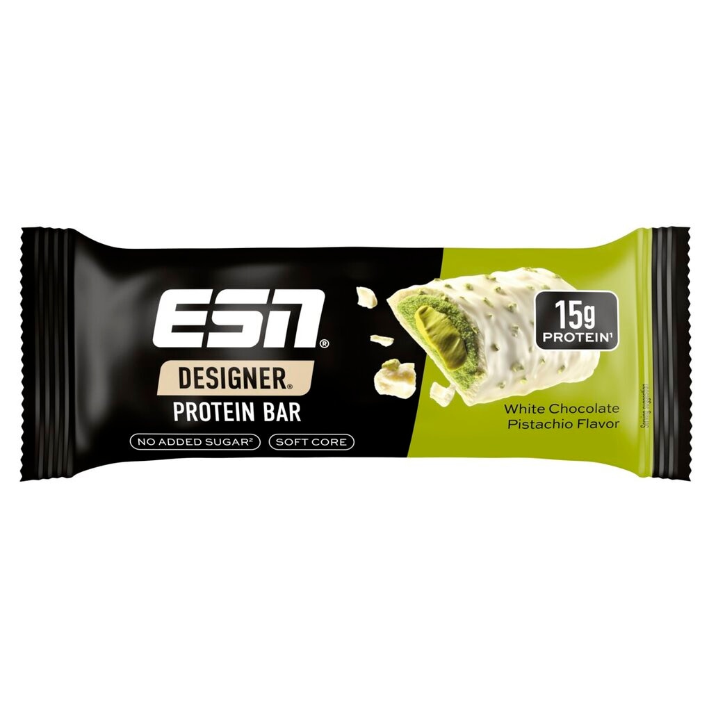 ESN Designer White Chocolate Pistachio Protein Bar ESN Designer White Chocolate Pistachio Protein Bar
