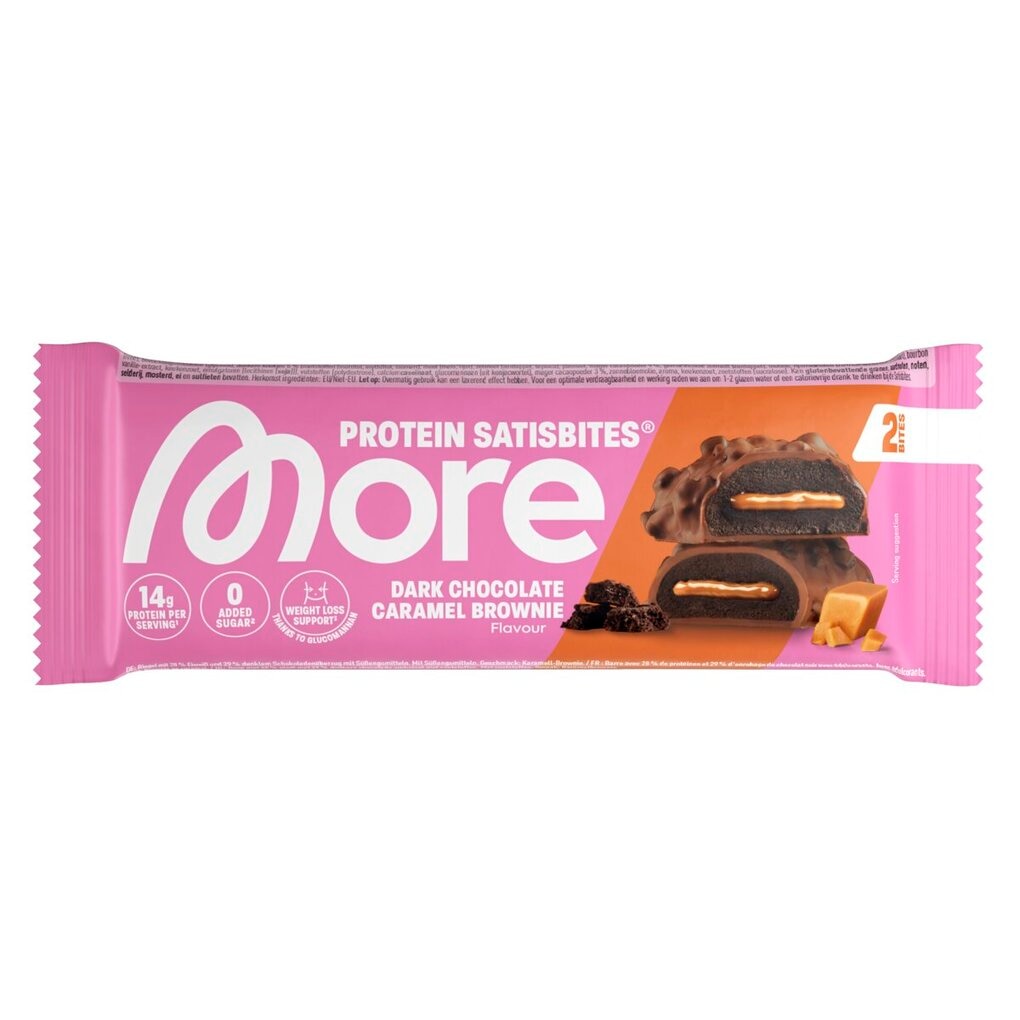 More Protein Satisbites Dark Chocolate Brownie Eiwitbites