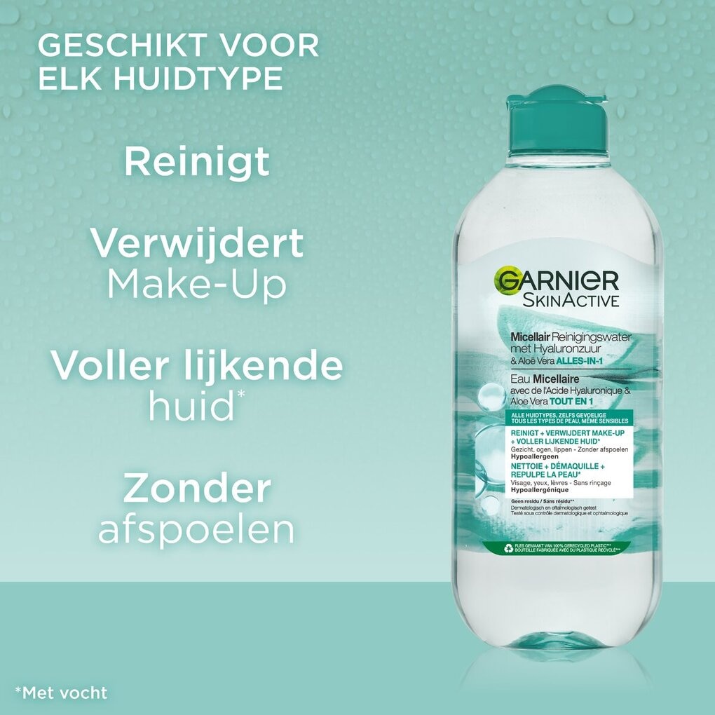 Garnier SkinActive Hyaluronzuur Micellair Reinigingswater
