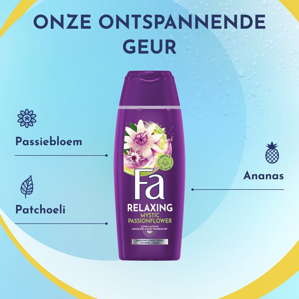 Fa Sense Mystic Passionflower Douchecrème
