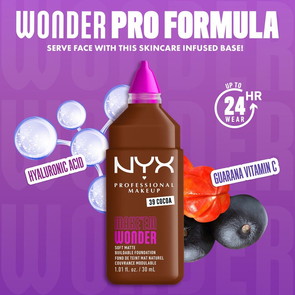 NYX Professional Makeup Make 'Em Wonder 39 Cocoa Foundation