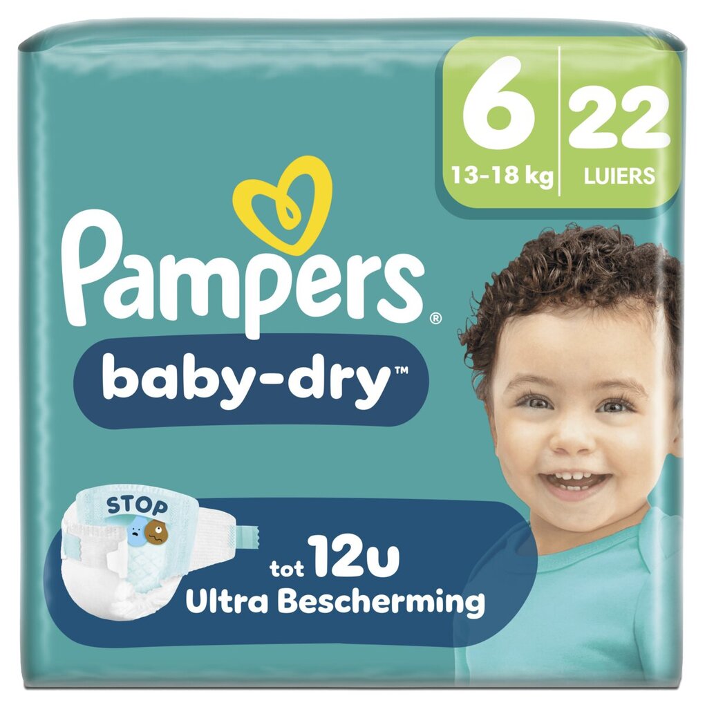 Pampers Baby-Dry Maat 6 Luiers