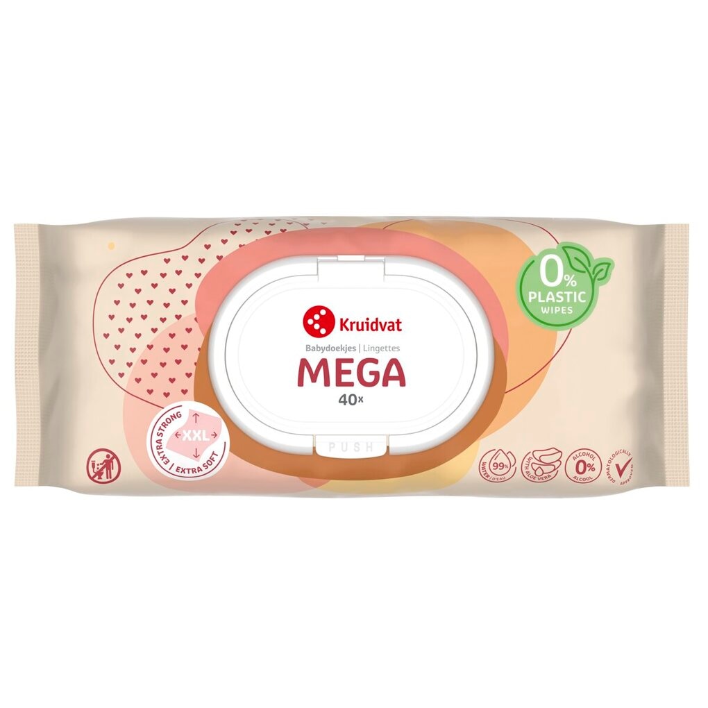 Kruidvat Mega Babydoekjes