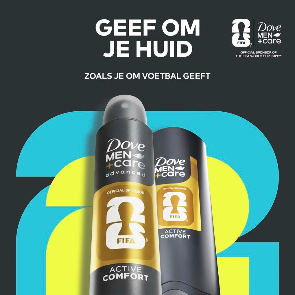 Dove Men+Care Advanced Déodorant en Spray Antitranspirant Active Comfort FIFA Edition