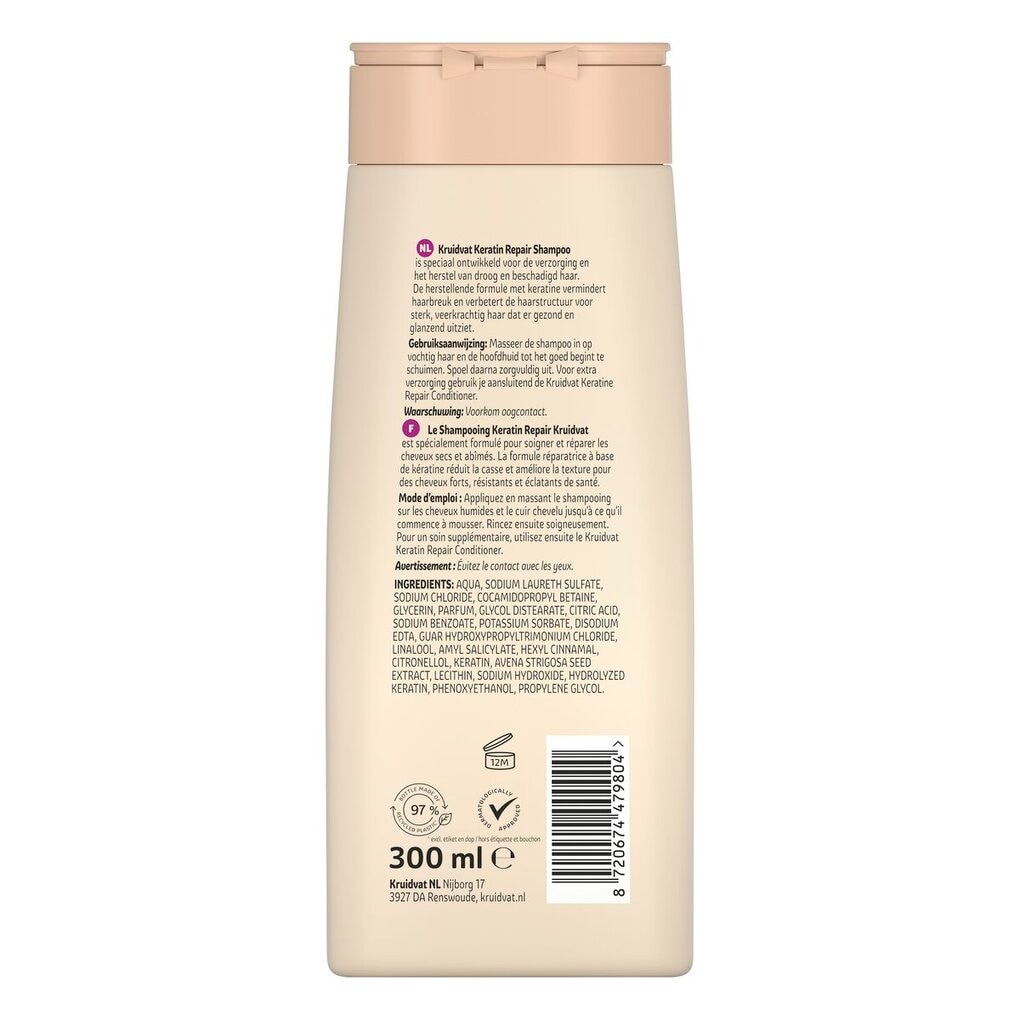 Kruidvat Shampoing Keratin Repair