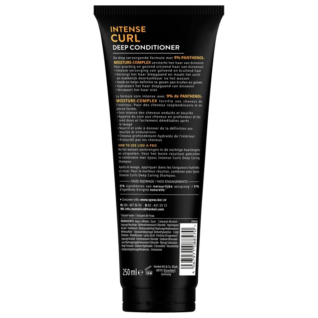 Syoss Intense Curls Deep Conditioner