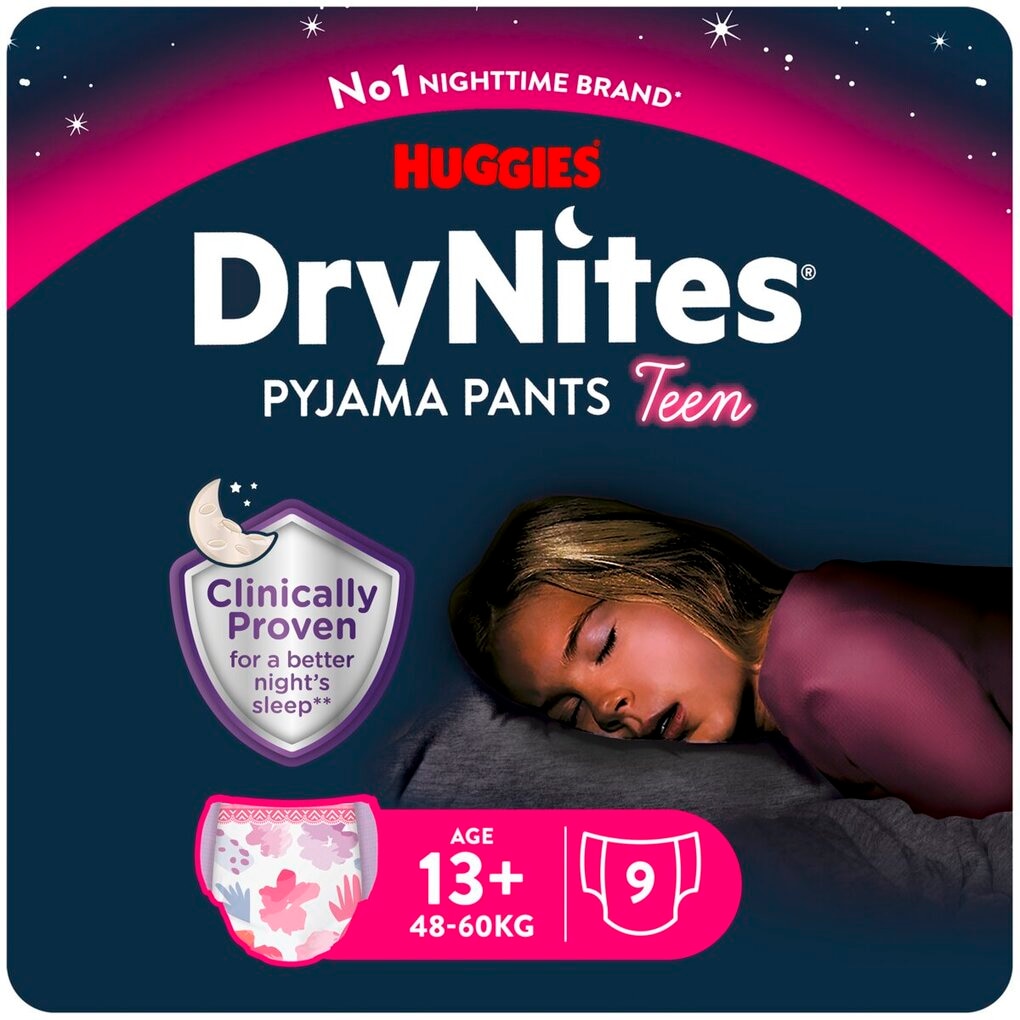 DryNites Girl 13+ Jaar Pyjamabroekjes