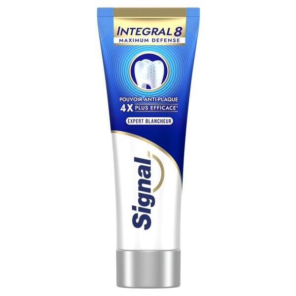 Signal Oral Care Dentifrice Integral 8 Maximum Defense Expert White