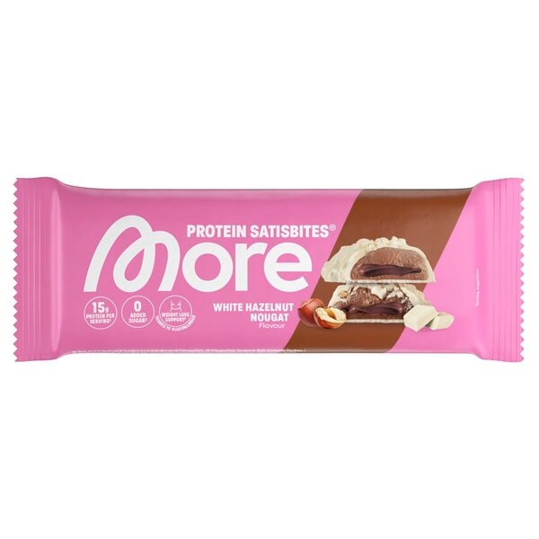 More Protein Satisbites White Hazelnut Nougat Eiwitbites