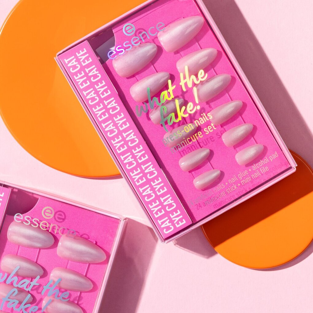 Essence What The Fake! 02 Cat Eye Press-On Nails Manicure