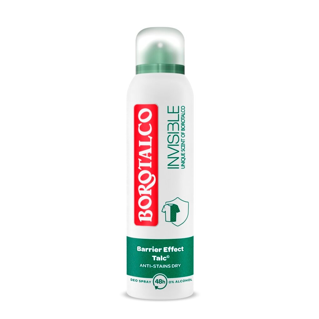 Borotalco Invisible Barrier Effect Deodorant Spray 