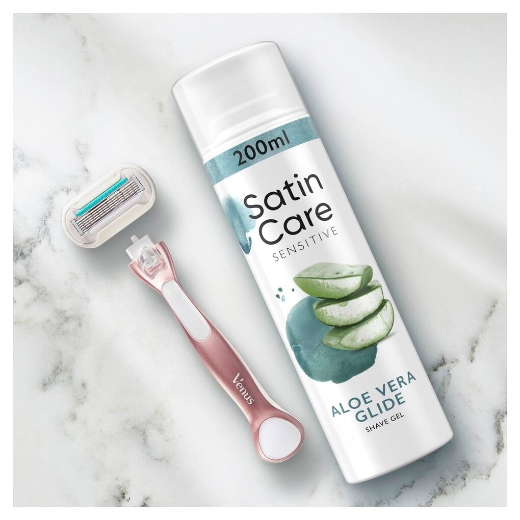Satin Care Scheergel voor de Gevoelige Huid