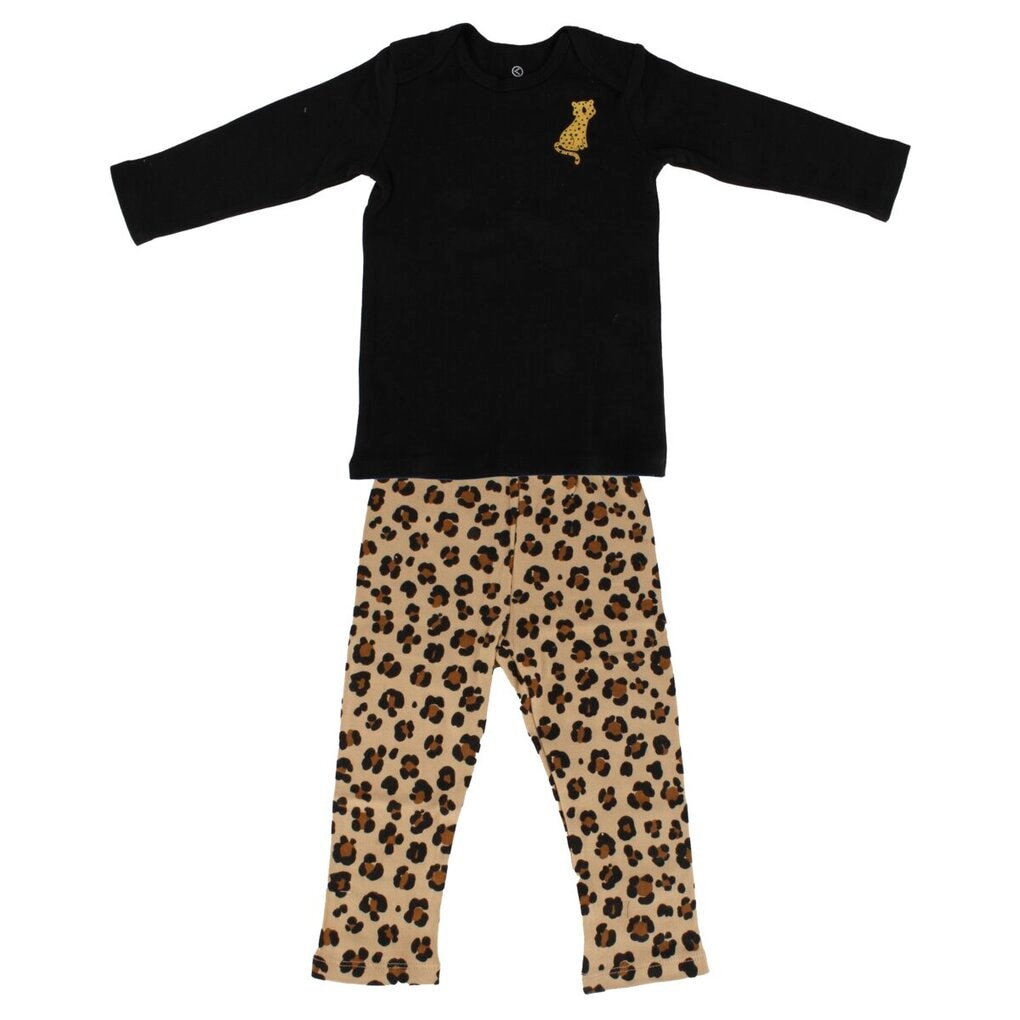 Kruidvat Kinderpyjama met Panterprint Kruidvat Kinderpyjama met Panterprint
