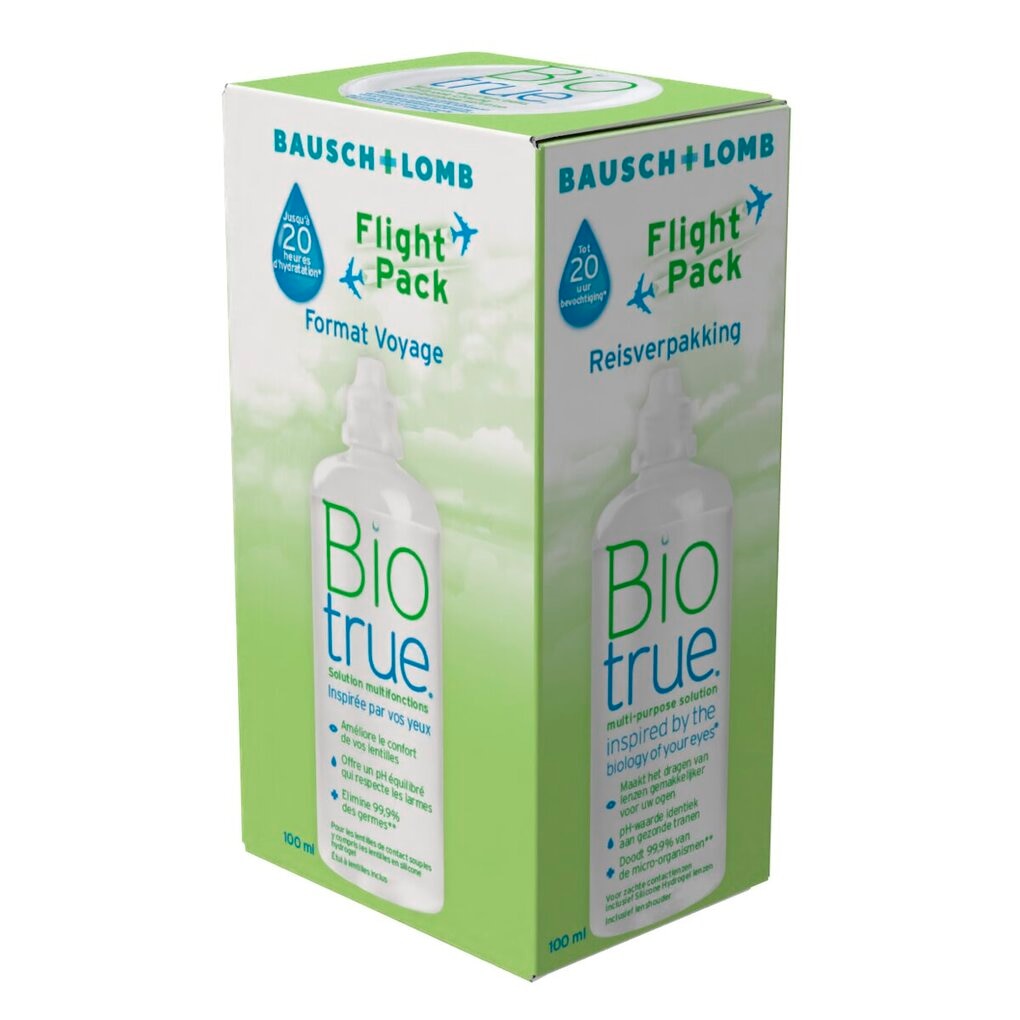 Bausch + Lomb Biotrue Multi-Purpose Solution Lenzenvloeistof Flight Pack