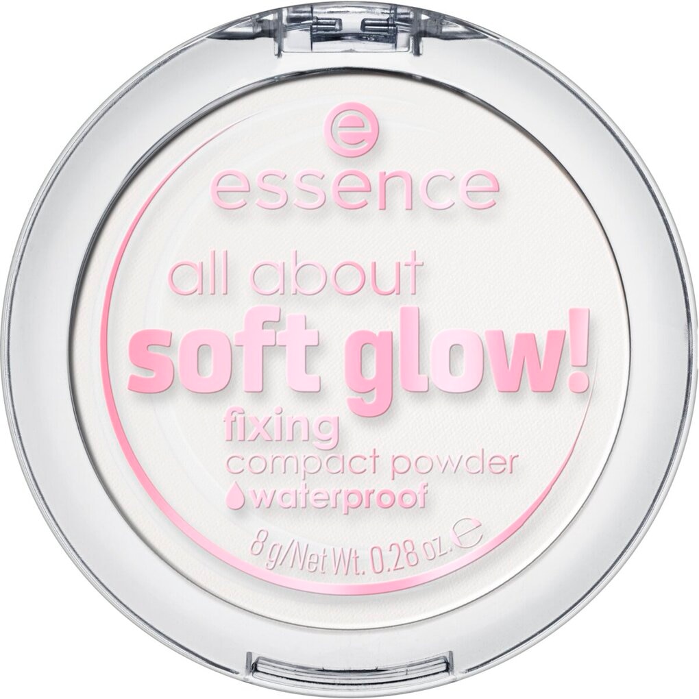 Essence All About Soft Glow Waterproof Fixerende Compactpoeder