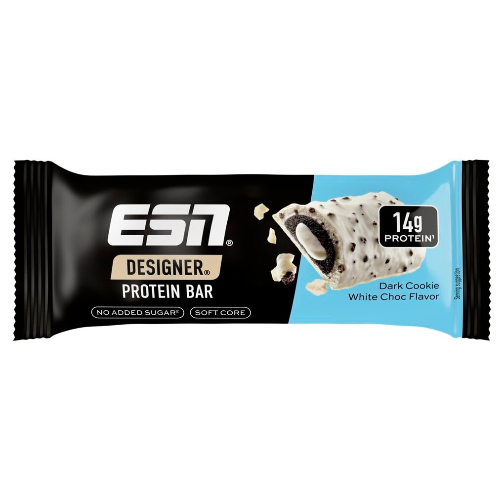 ESN Designer Dark Cookie White Choc Protein Bar ESN Designer Dark Cookie White Choc Protein Bar