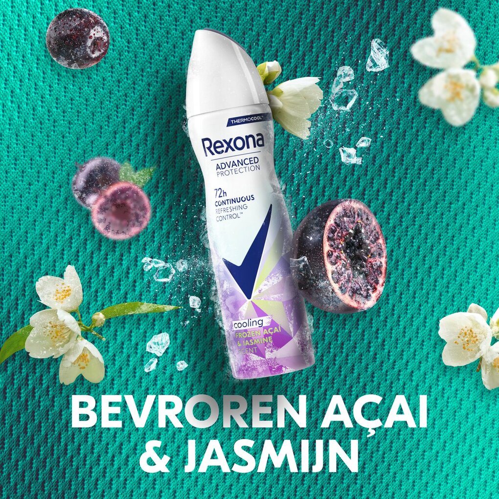 Rexona Advanced Protection Thermocool Deospray Frozen Açai & Jasmine