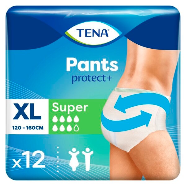 Tena Culottes d’Incontinence Pants Protect+ Super