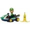 Mario Kart Spin Out Luigi Kart Figuur