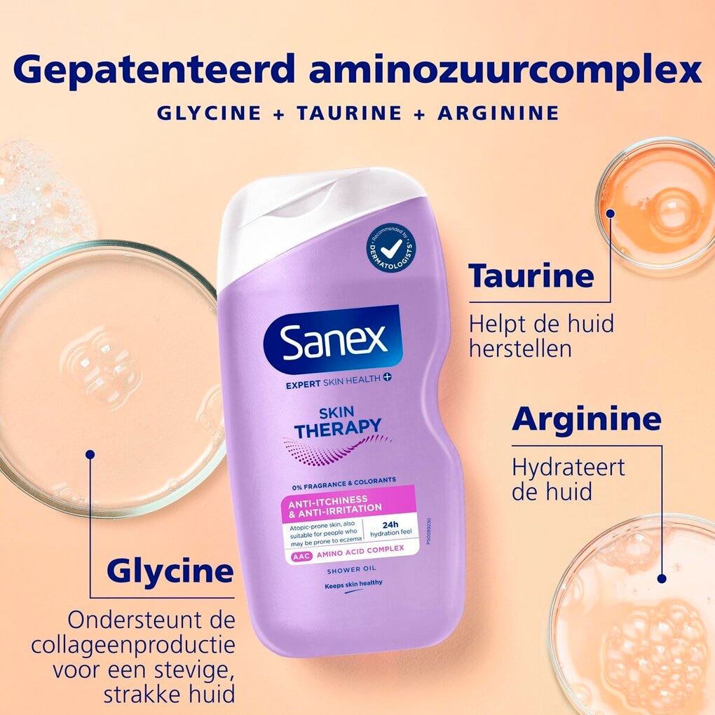 SANEX Expert Skin Health + Skin Therapy Anti Irritatie doucheolie