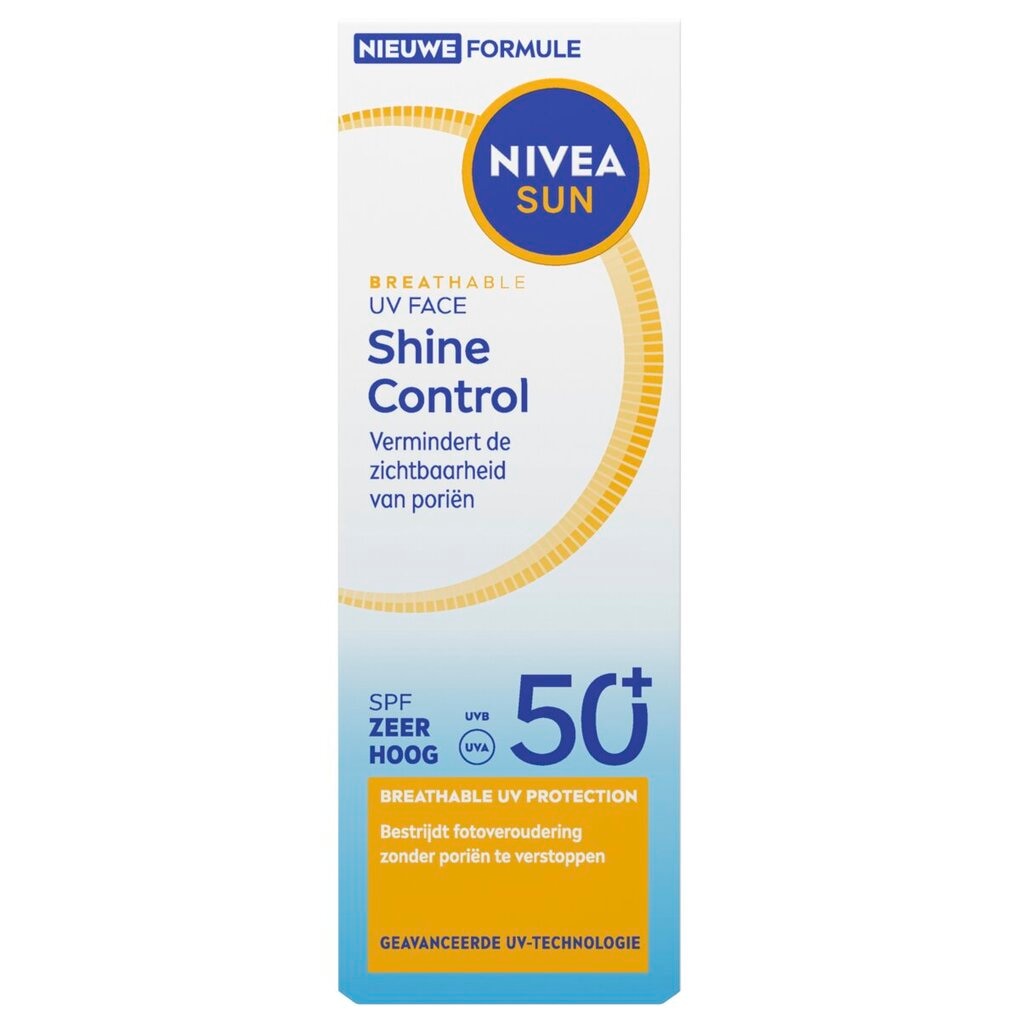 NIVEA Crème Solaire UV Face Shine Control FPS50+