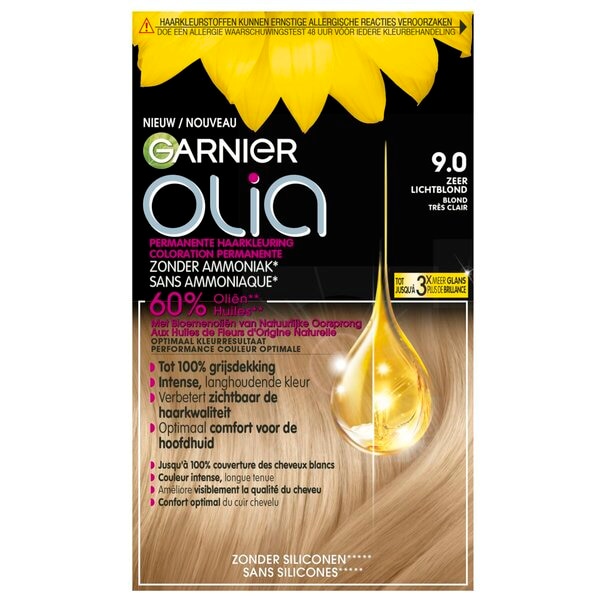 Garnier Olia 9.0 Zeer Lichtblond Permanente Haarkleuring