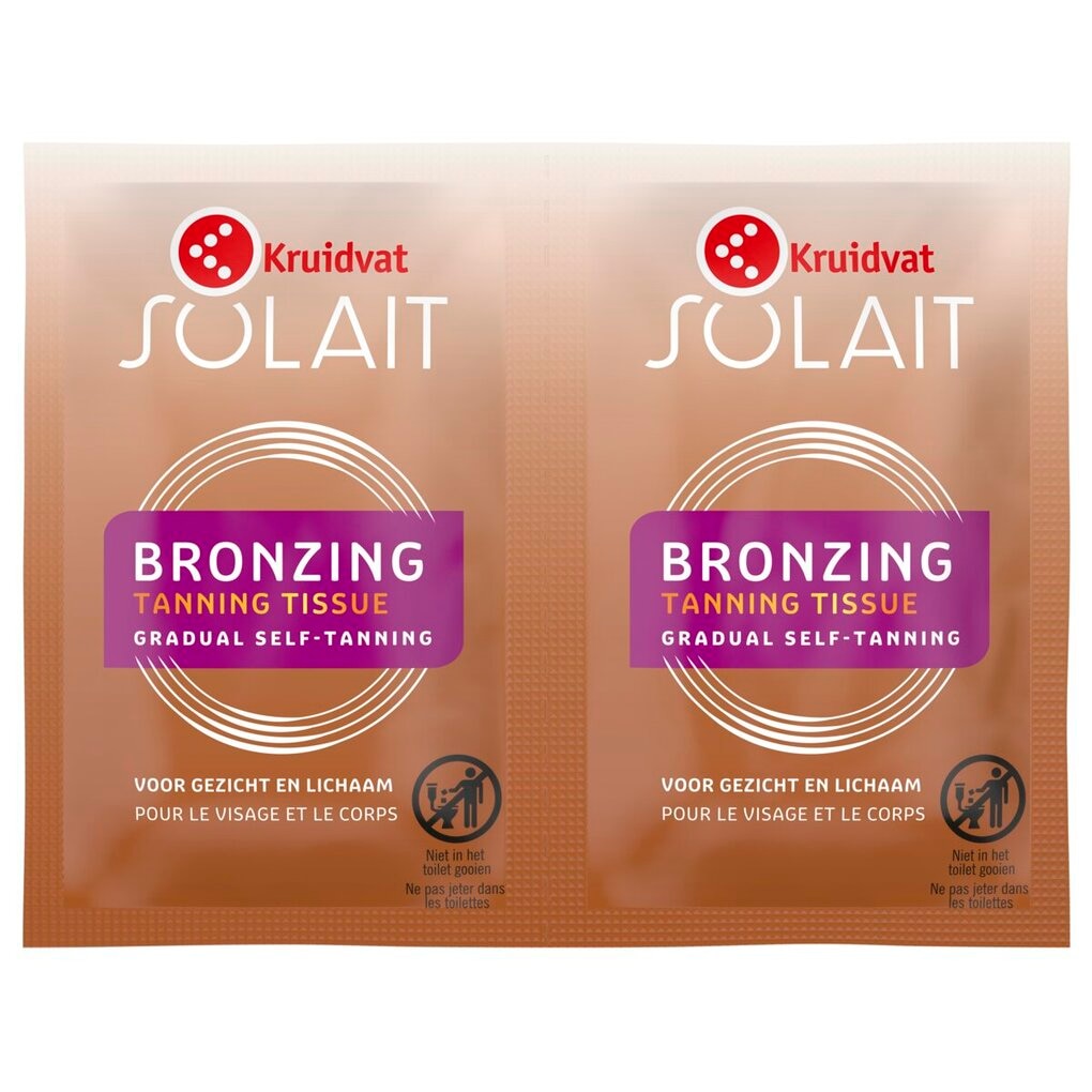Kruidvat Solait Bronzing Tissues Self Tan
