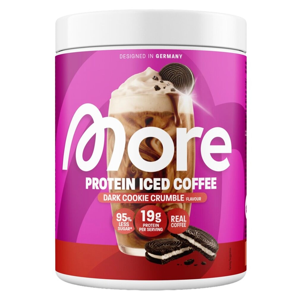 More Dark Cookie Crumble Protein Iced Coffee