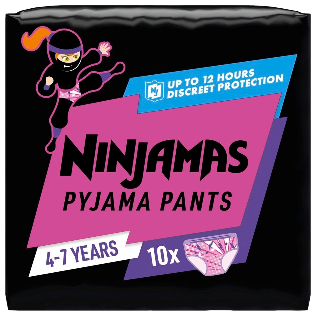 Pampers Ninjamas Meisjes 4-7 Jaar Pyjama Pants