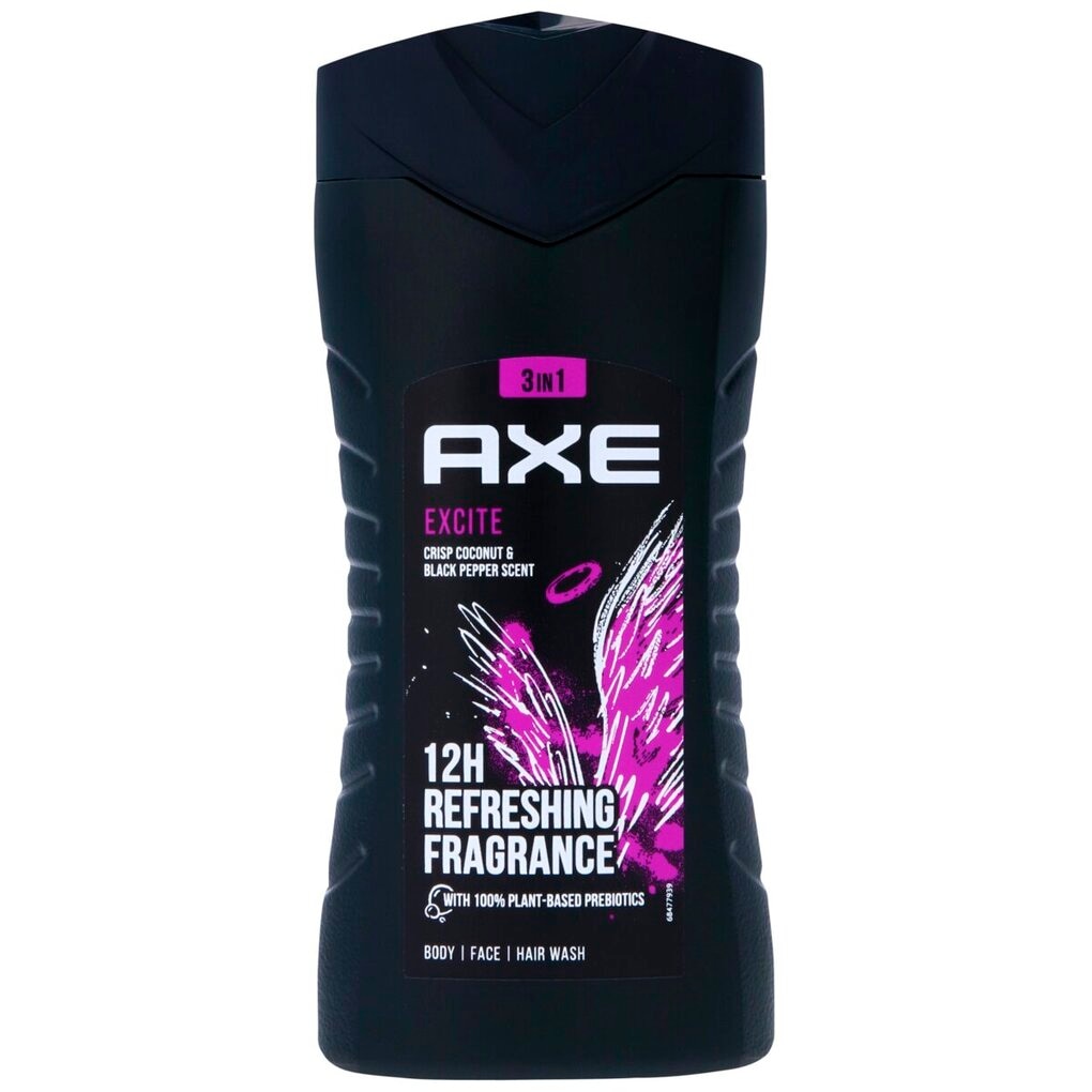 Axe Excite 3-In-1 Douchegel en Shampoo