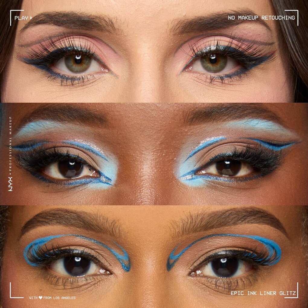 NYX Professional Makeup Eye-Liner Epic Ink Liner Glitz Tapered Twinkle 01