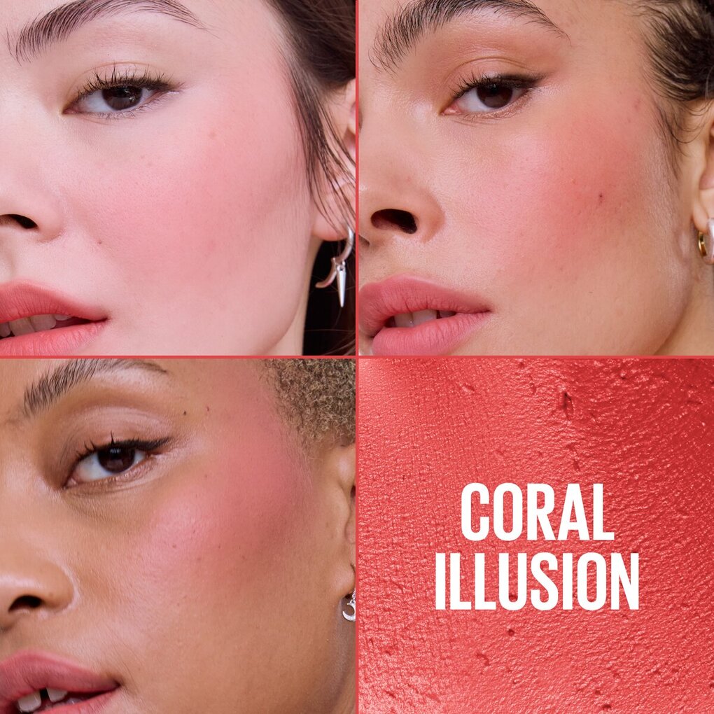 Maybelline New York Cheek & Lip Mousse Cloudtopia Coral Illusion