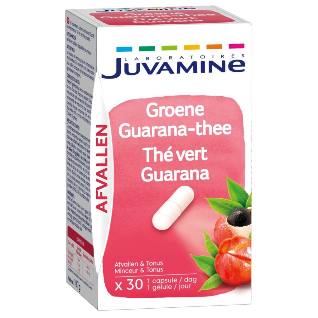 Juvamine Groene thee Guarana 30 stuks