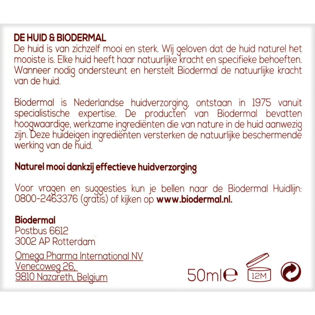 Biodermal Dagcrème voor de Droge en Gevoelige Huid