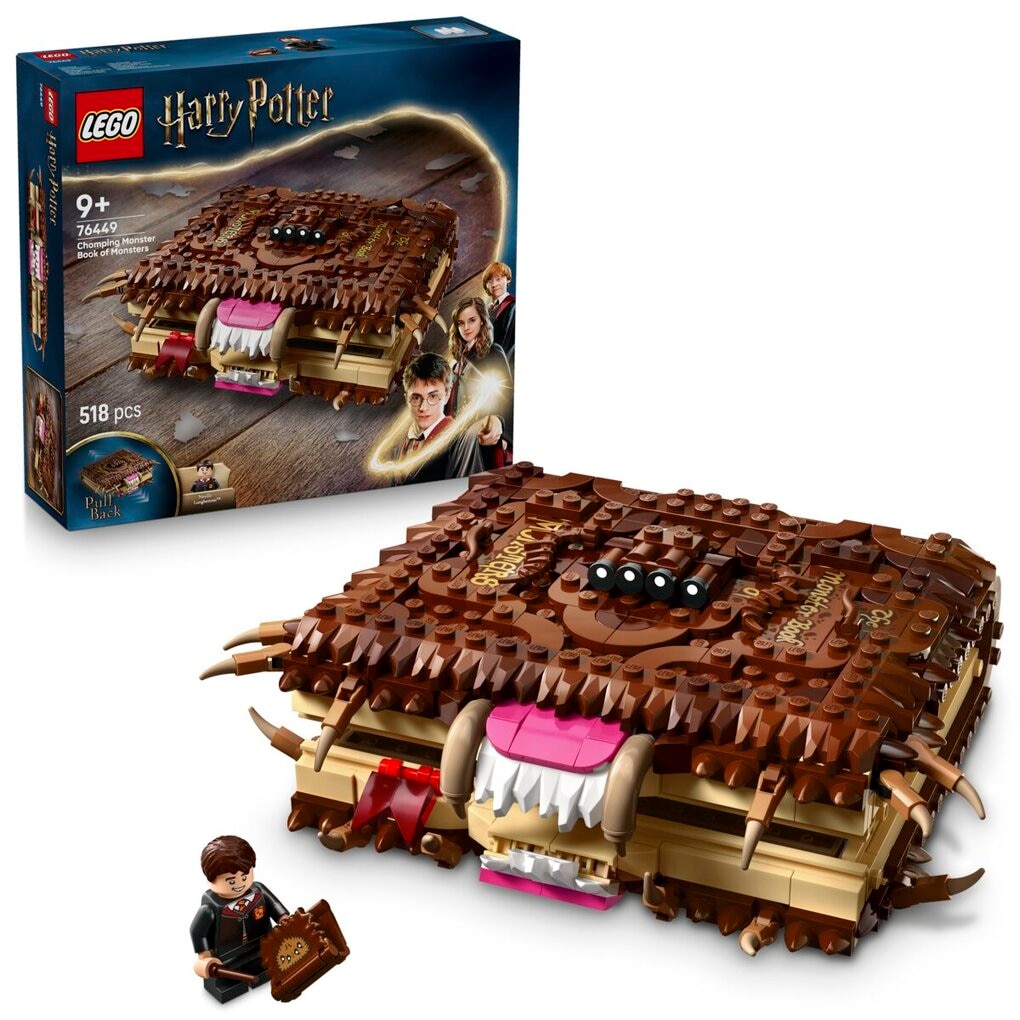 LEGO Harry Potter Le Monstrueux Livre des Monstres 76449