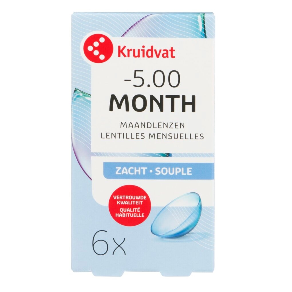 Kruidvat -5.00 Zachte Maandlenzen Kruidvat -5.00 Zachte Maandlenzen