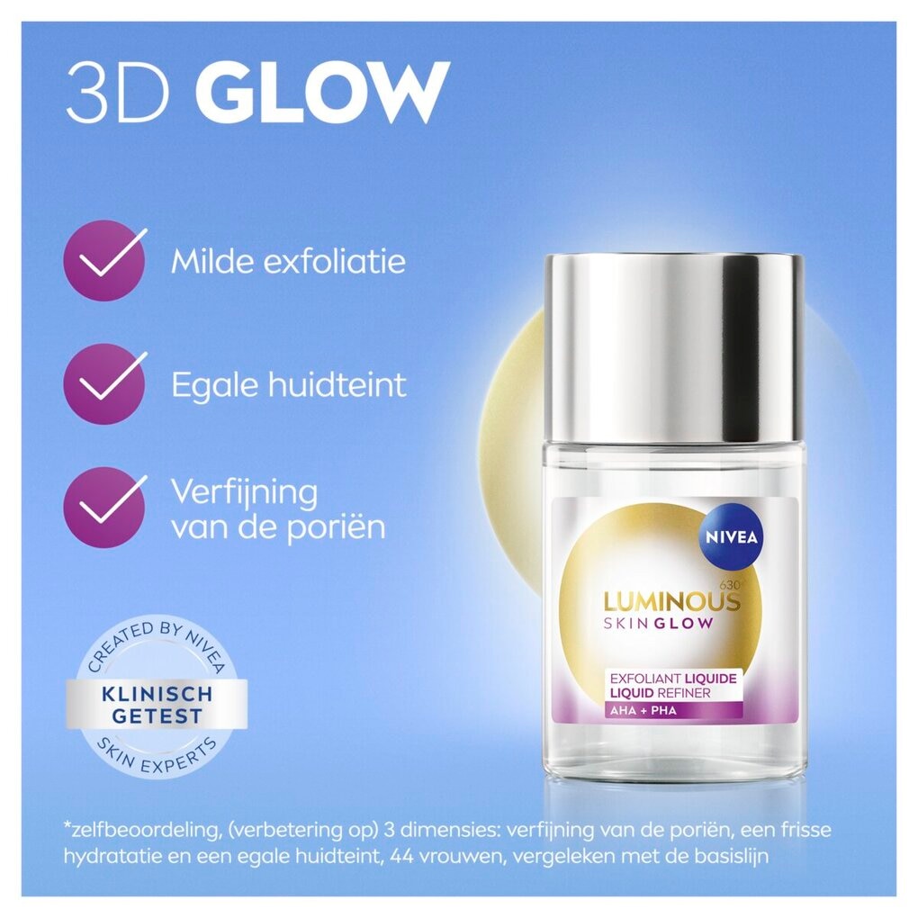 NIVEA Luminous630 Skin Glow Liquid Refiner Exfoliant
