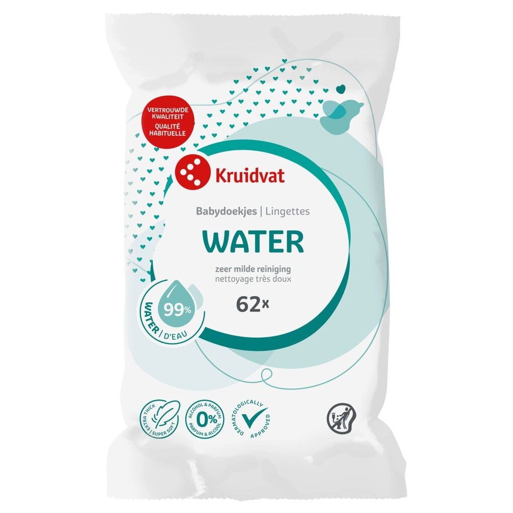 Kruidvat Baby Pure Waterdoekjes