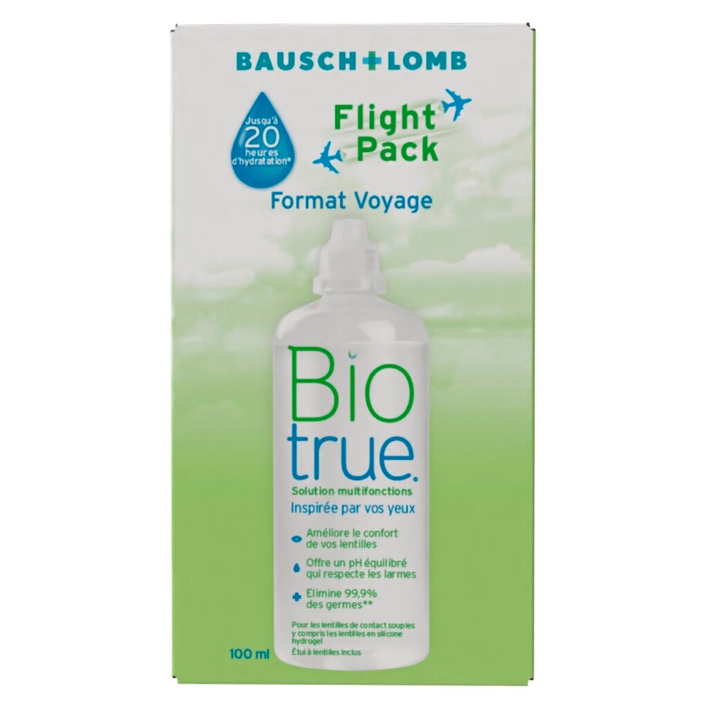 Bausch + Lomb Biotrue Multi-Purpose Solution Lenzenvloeistof Flight Pack