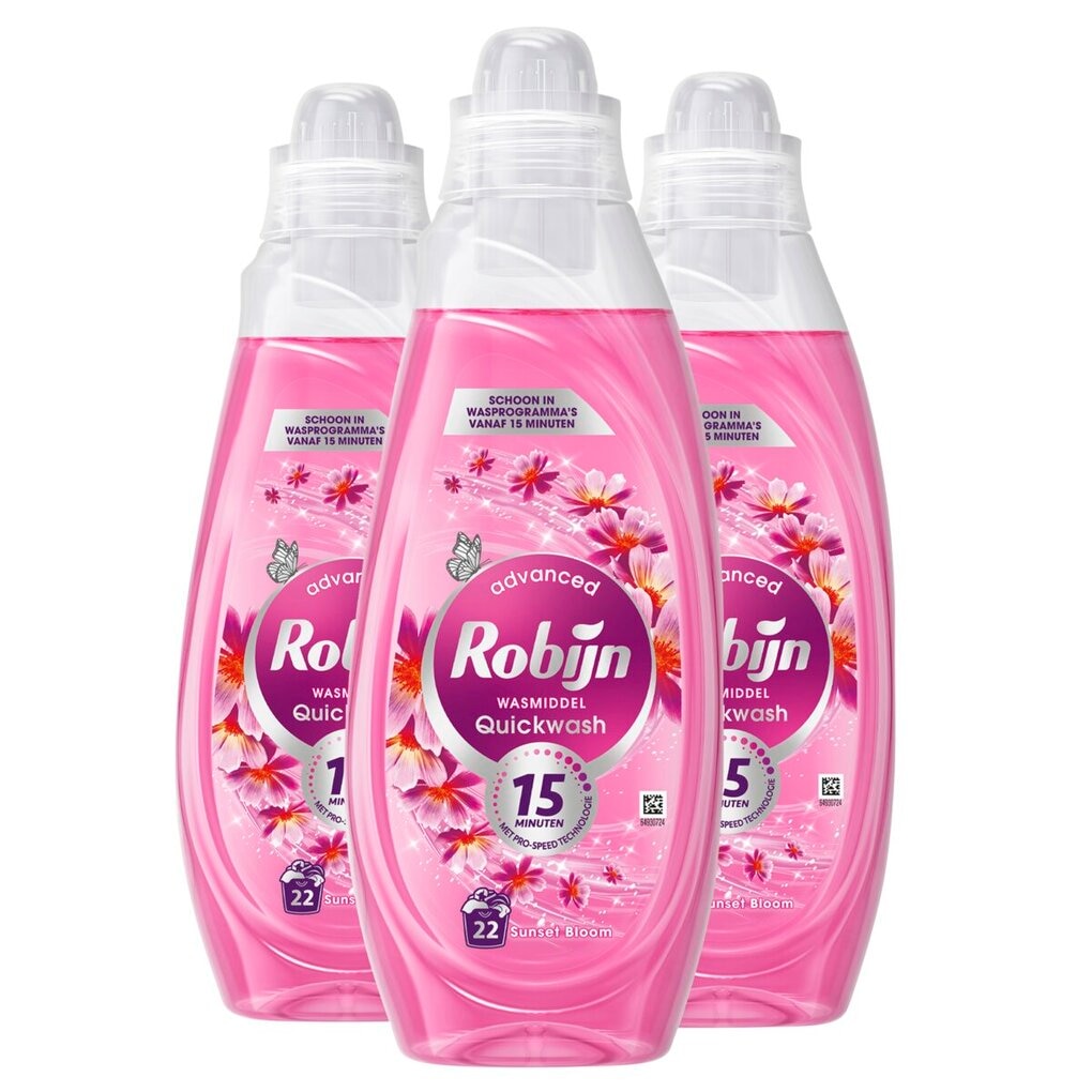 Robijn Advanced Quickwash Sunset Bloom Vloeibaar Wasmiddel