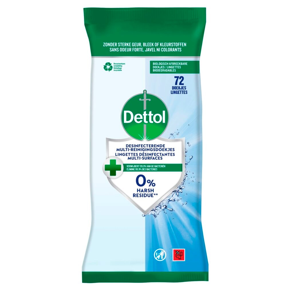 Dettol Desinfecterende Multi-Reinigingsdoekjes