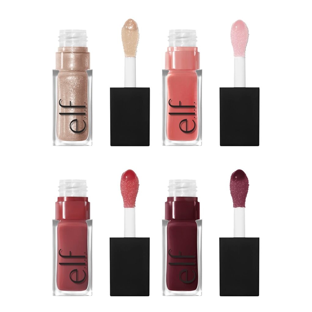 e.l.f. Lip Oil Kit Glow Reviver Quad Goals