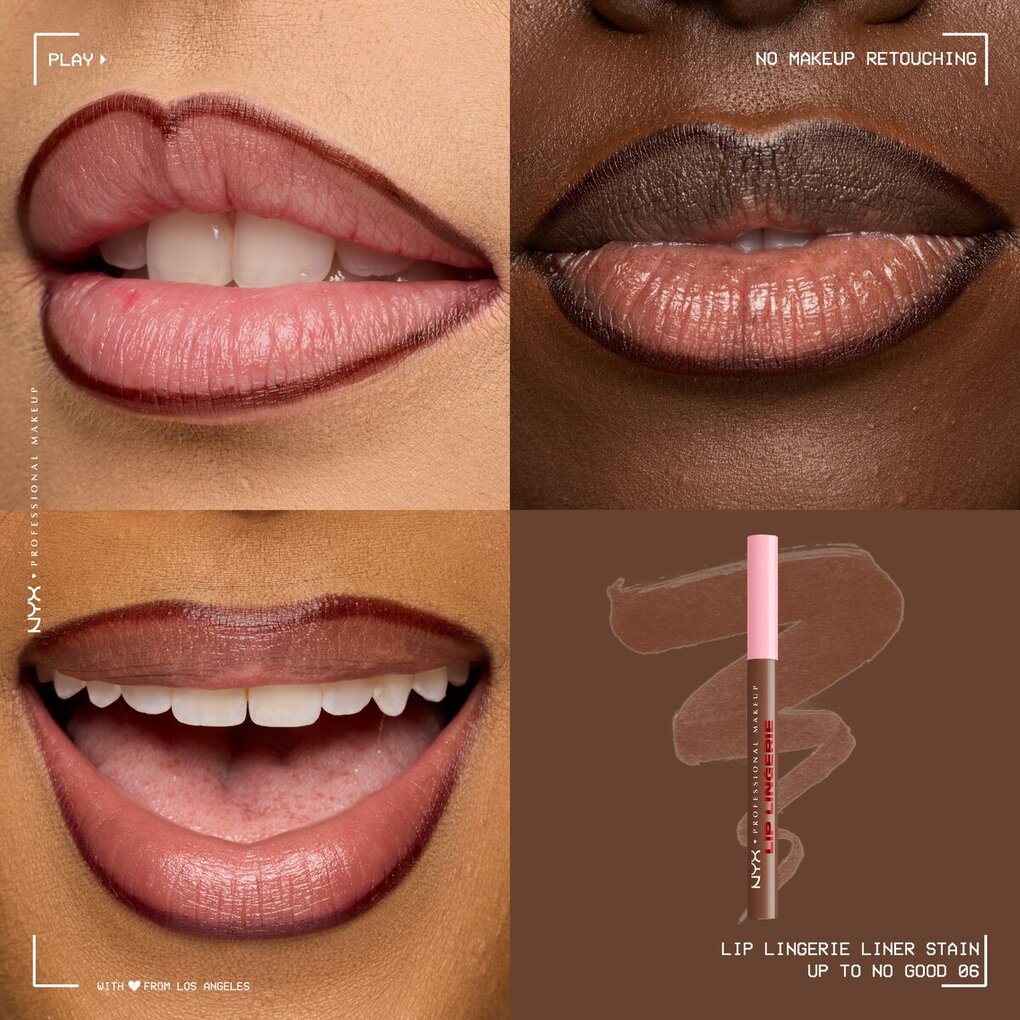 NYX Professional Makeup Crayon à Lèvres Stain Lip Lingerie 06 Up To No Good