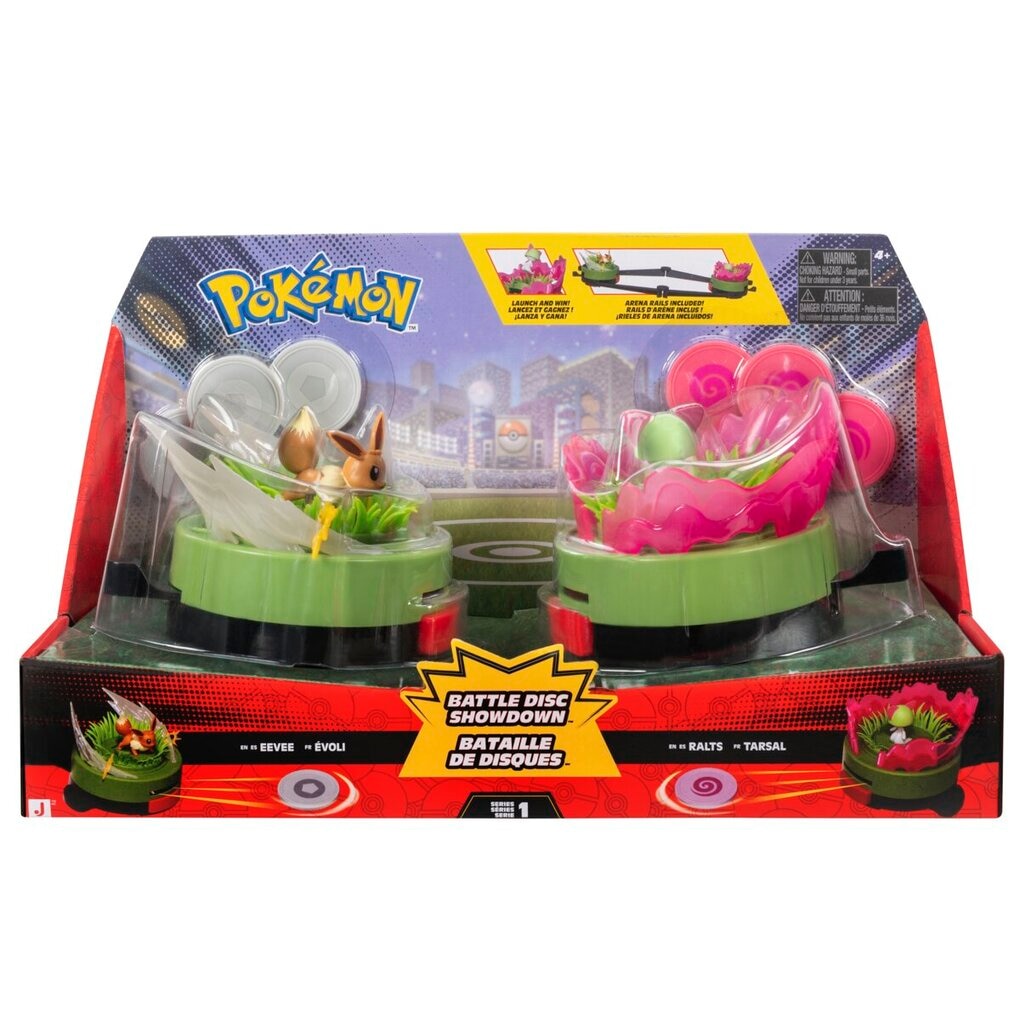Pokemon Battle Disc Showdown Eevee & Ralts Pokemon Battle Disc Showdown Eevee & Ralts