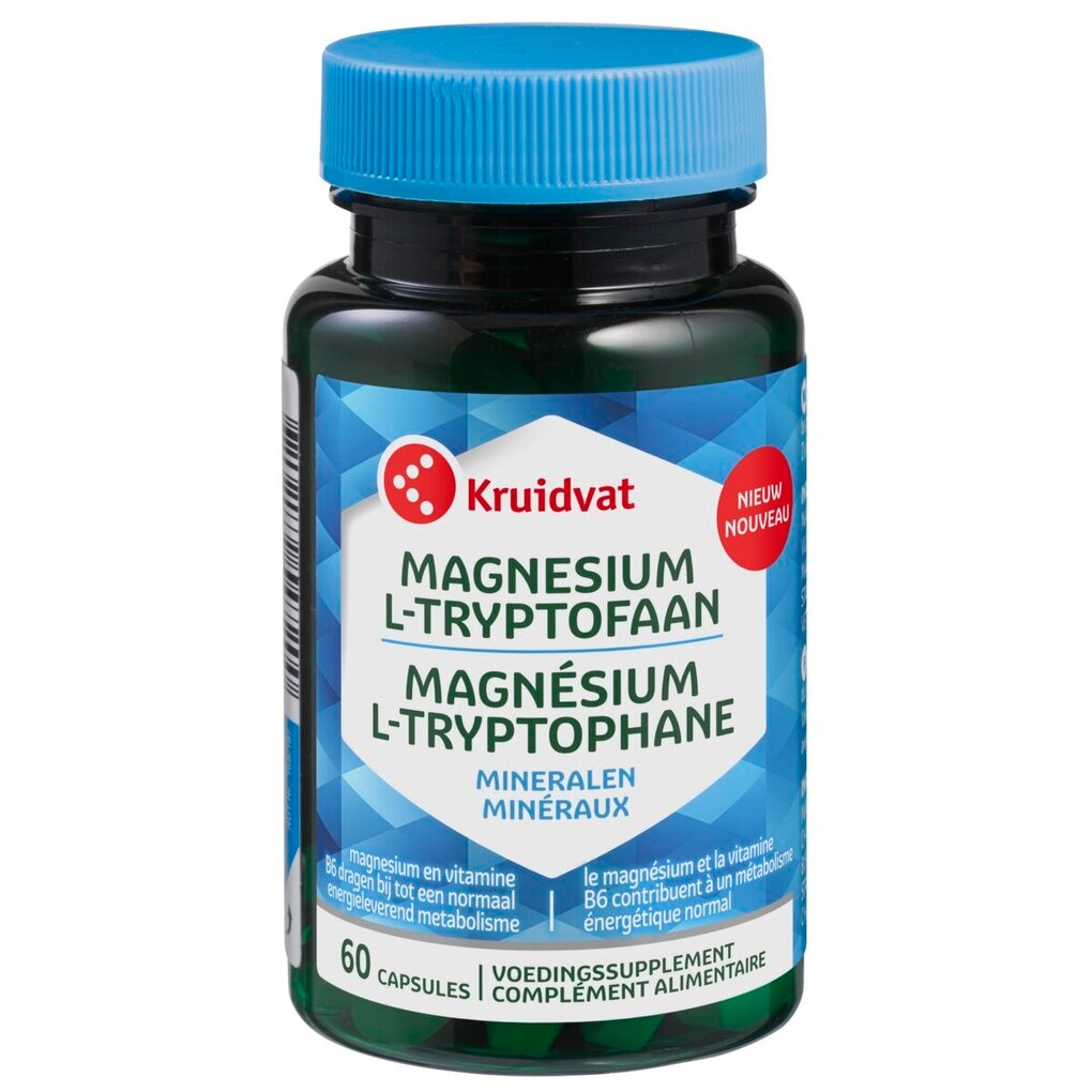 Kruidvat Magnesium L-Tryptofaan 60 capsules