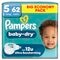 Pampers Couches Baby-Dry Taille 5
