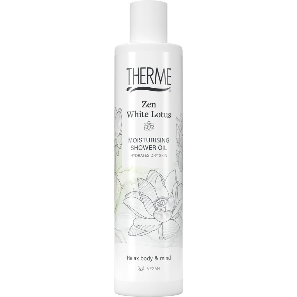 Therme Zen White Lotus Moisturising Shower Oil Therme Zen White Lotus Moisturising Shower Oil