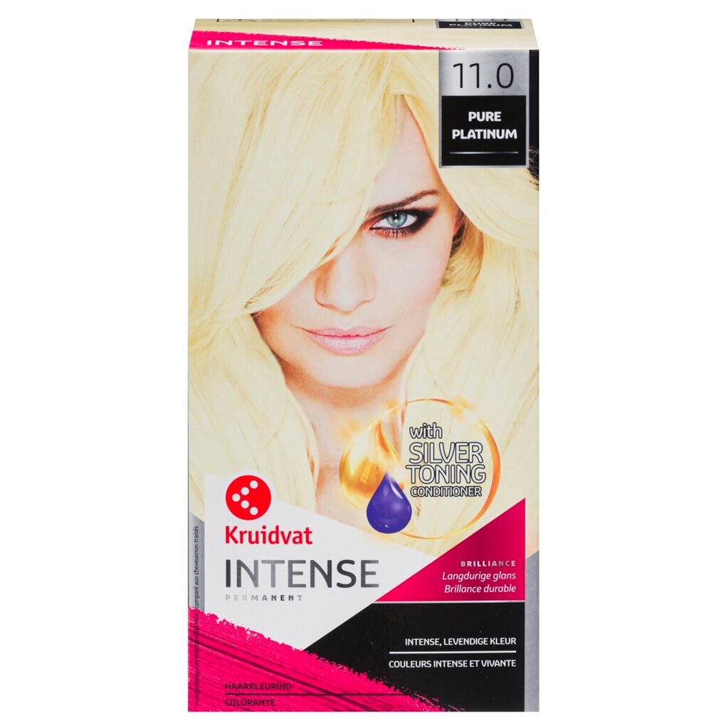 Kruidvat Intense 11.0 Pure Platinum Crème Haarkleuring