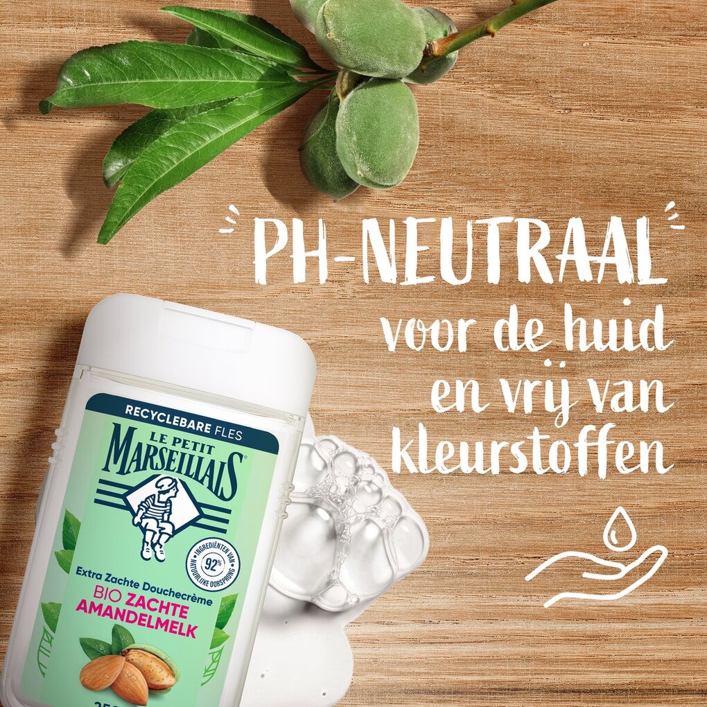 Le Petit Marseillais Crème de Douche Extra Doux Lait d’Amande Douce
