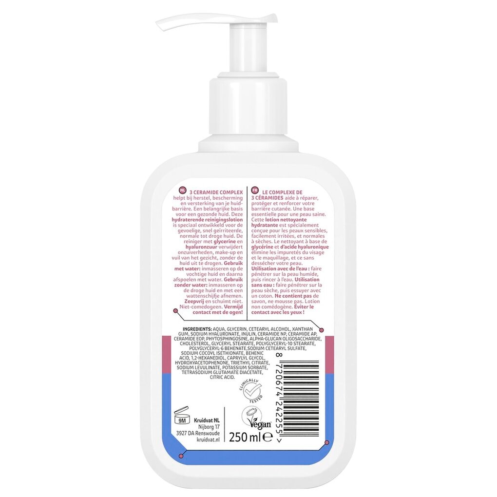 Kruidvat Derma Hydraterende Reinigingslotion